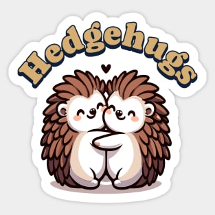 Hedgehugs Sticker